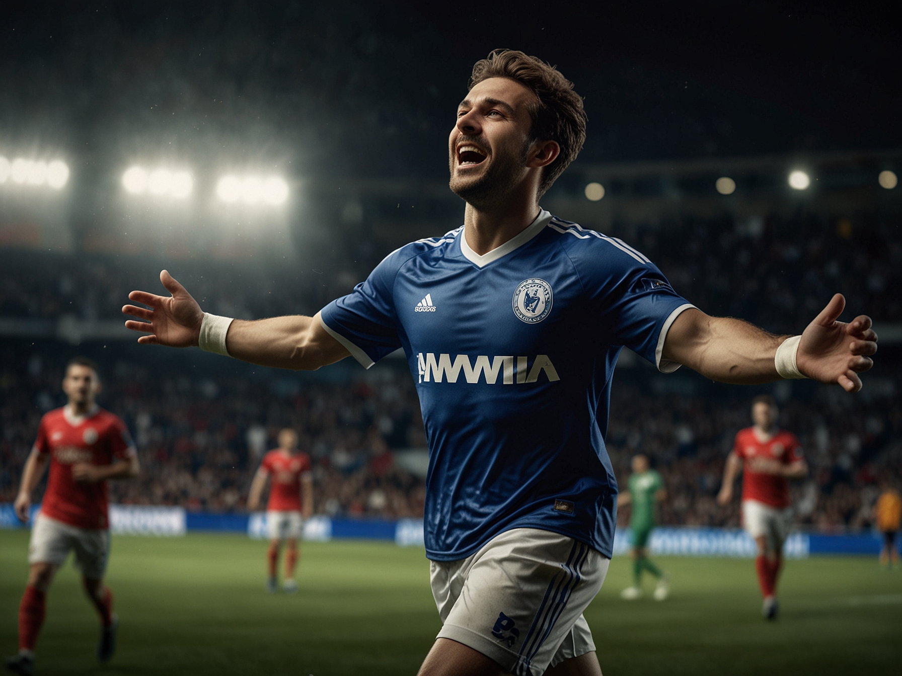 Giocatore di calcio in azione - SportItaliaBet